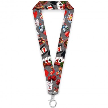 Lanyard personalizat Casino play